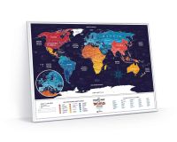 Лот: 15604161. Фото: 3. Скретч Карта Мира Travel Map Holiday... Сувениры, подарки