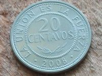 Лот: 10001671. Фото: 5. Монета 20 сентаво Боливия 2008...