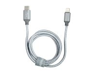 Лот: 22150211. Фото: 3. Кабель Type-C->Lighting 1m 2.1A... Смартфоны, связь, навигация