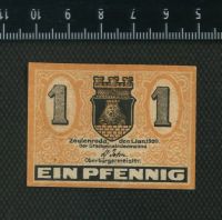 Лот: 3034311. Фото: 2. банкнота германии 1пфениг (нутгольты... Банкноты