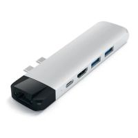 Лот: 21439145. Фото: 2. USB-хаб Satechi Pro Hub с Ethernet... Периферия