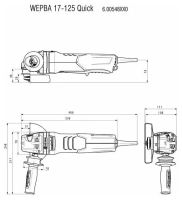 Лот: 20221223. Фото: 16. Шлифовальная машина Metabo Wepba...