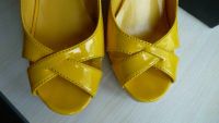 Лот: 7073025. Фото: 2. Босоножки жёлтые Golden party... Женская обувь