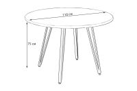 Лот: 23648558. Фото: 8. Стол Hoff Диего