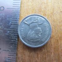 Лот: 16323112. Фото: 5. Монета 5 сатанг пять Таиланд 1950...