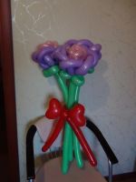 Лот: 5031731. Фото: 5. Букет роз из воздушных шаров