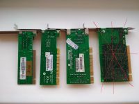 Лот: 20857344. Фото: 2. Сетевая карта PCI 100Mbits (Цена... Сетевые устройства