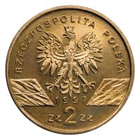 Лот: 10013858. Фото: 5. Польша, 2 злотых 1997 года. Животный...