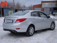 Лот: 5834781. Фото: 4. Диффузор, Накладка на задний бампер... Красноярск
