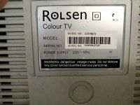 Лот: 15686363. Фото: 2. Телевизор Rolsen б/ у 21 дюйм. ТВ и видео