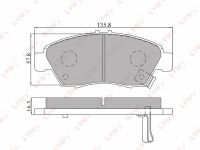 Лот: 23587377. Фото: 2. Колодки тормозные Honda Civic... Автозапчасти