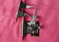 Лот: 23496822. Фото: 3. Контроллер PCI-E x1/2 COM/LPT. Компьютеры, оргтехника, канцтовары