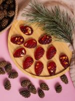 Лот: 19638592. Фото: 2. Мармелад из сосновой шишки с кедровым... Кондитерские изделия, конфеты