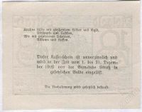 Лот: 1414622. Фото: 2. Австрия. Нотгельд. 10 геллер 1920г... Банкноты