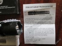 Лот: 2854365. Фото: 2. Шокер-фонарь.Корпус аллюминий. Средства самообороны