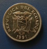 Лот: 5621105. Фото: 2. 20 сукре Эквадор. Монеты