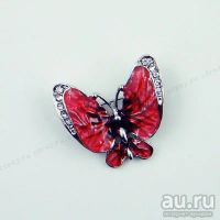 Лот: 8458664. Фото: 2. брошь с эмалевым покрытием и стразами... Ювелирные изделия, бижутерия, часы