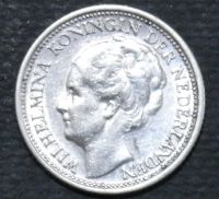 Лот: 11075675. Фото: 2. Нидерланды. 1941 год. Серебро. Монеты