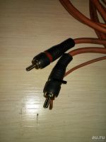 Лот: 9660319. Фото: 2. RCA кабель на два канала 5 метров. Автозвук
