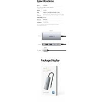 Лот: 21574335. Фото: 10. USB-хаб UGREEN CM480 USB-C to...