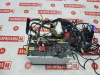 Лот: 20899454. Фото: 4. Магнитола Toyota Wish ZNE10G 1ZZ-FE... Красноярск