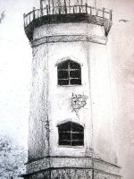 Лот: 15297336. Фото: 2. Маяк (графика,картина). Изобразительное искусство