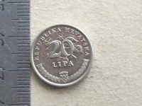 Лот: 17896829. Фото: 2. Монета 20 лип Хорватия 1995 флора... Монеты