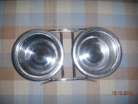 Лот: 6246454. Фото: 2. Миска металлическая. Животные и уход