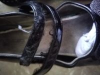 Лот: 20824479. Фото: 5. Туфли черные на девочку(размер...