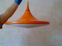 Лот: 1015461. Фото: 2. Рыженькая люстра. Освещение