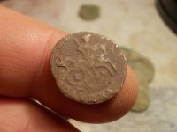 Лот: 15920426. Фото: 3. Полушка 1770 года, ЕМ. Коллекционирование, моделизм