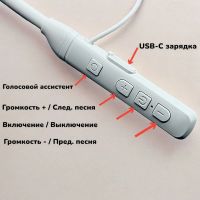 Лот: 25796496. Фото: 4. BT Гарнитура BOROFONE BE65 Gratified... Красноярск