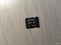 Лот: 17847683. Фото: 2. flash card M2 флэш карта 2gb SanDisk... Носители информации