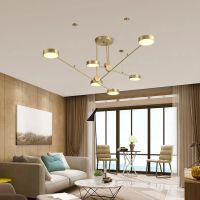 Лот: 21372861. Фото: 9. Подвесная Люстра Technum Led Gold...