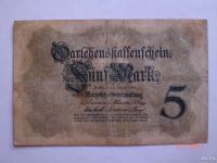 Лот: 9097072. Фото: 2. Германия. 5 марок 1914. Банкноты