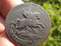Лот: 14584978. Фото: 3. Шикарная двуха 1758 года. Интересные... Коллекционирование, моделизм