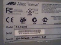 Лот: 6423241. Фото: 5. Коммутатор Allied Telesyn AT-FS...