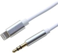 Лот: 25795124. Фото: 3. Кабель LIGHTNING->AUX White. Бытовая техника
