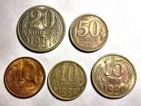 Лот: 13214626. Фото: 2. Годовой набор монет 1991 года... Монеты