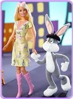 Лот: 4677986. Фото: 2. 2003 Barbie loves Bugs Bunny Барби... Игрушки