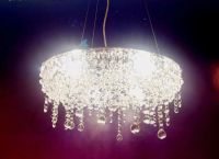 Лот: 7048291. Фото: 2. Светильник подвесной, хрусталь. Освещение