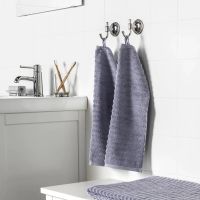 Лот: 12593475. Фото: 5. Полотенце, 30Х50, Сиреневый.