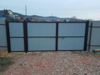 Лот: 2002051. Фото: 2. ворота. Срубы и конструкции