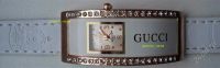 Лот: 1449003. Фото: 2. GUCCI под золото, со стразами... Часы, аксессуары