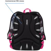 Лот: 25013411. Фото: 2. Рюкзак Berlingo Boom "Black-pink... Учёба (Школа, вуз)