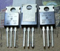 Лот: 15615915. Фото: 2. Транзистор BD711 в ТО-220, NPN... Радиодетали  (электронные компоненты)