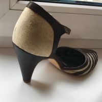 Лот: 11784797. Фото: 2. Туфли 36 офисные песочного цвета... Женская обувь