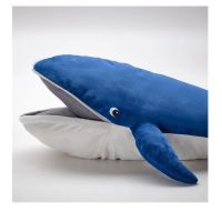 Лот: 12328686. Фото: 2. Мягкая игрушка, синий кит, 100... Игрушки