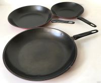 Лот: 13342455. Фото: 4. 🍳 Набор из 3 сковород с антипригарным... Красноярск