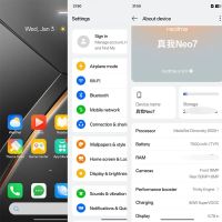 Лот: 24964933. Фото: 10. Realme NEO 7 5G 256Гб \ 12Гб...
